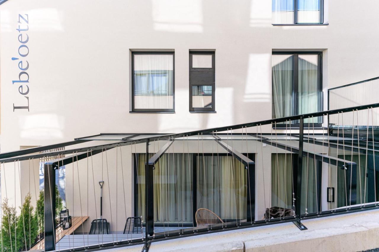 Lebe'Oetz - Das Ferienapartmenthaus Im Zentrum Von Oetz Exterior foto
